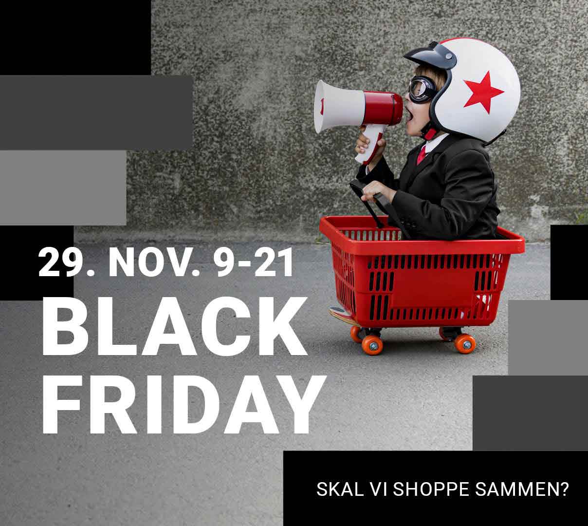 Black Friday i Glostrup Shoppingcenter